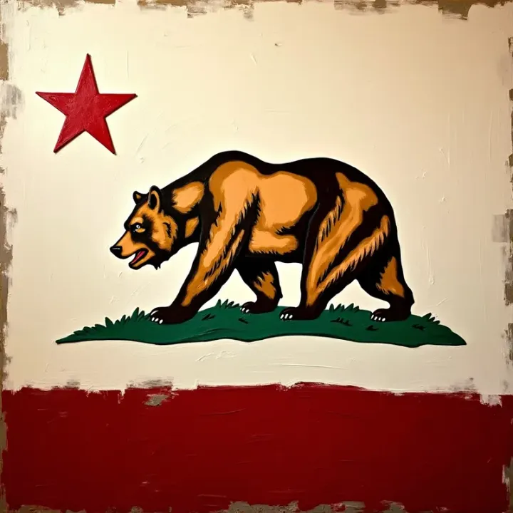 California , painterly state art